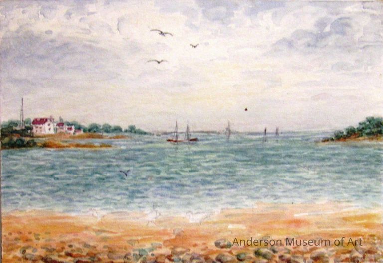          Untitled (Seascape with Seagulls, Boats, Buildings) picture number 1
   