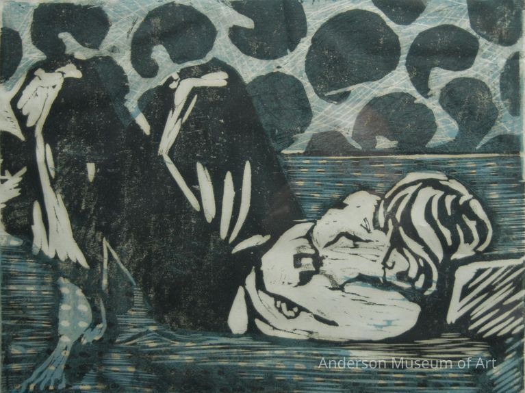          Girl with Patterns picture number 1
   