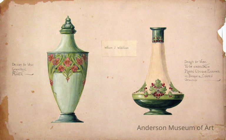          Two Designs for Vases picture number 1
   