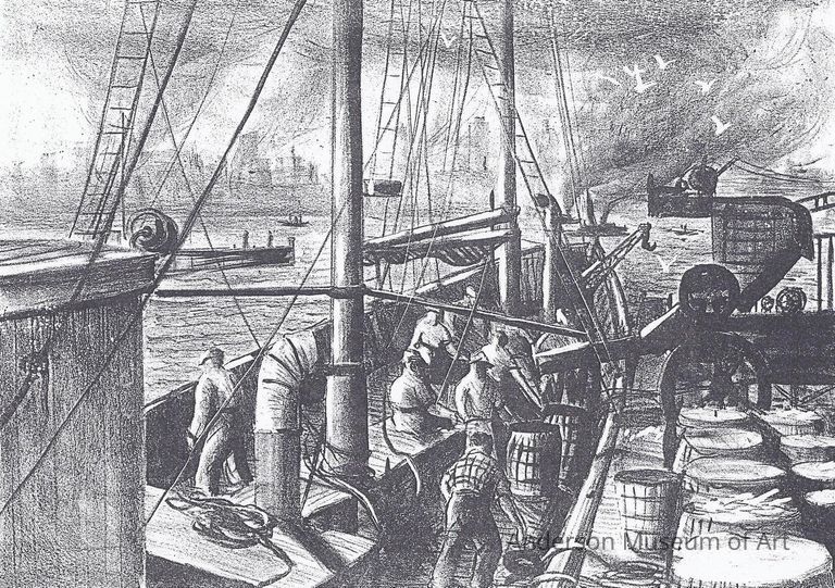          Untitled (Urban Harbor Scene Aboard Boat) picture number 1
   