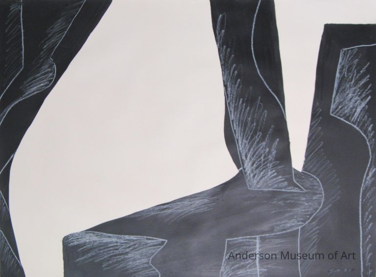          Black Drawing, Series #100 picture number 1
   