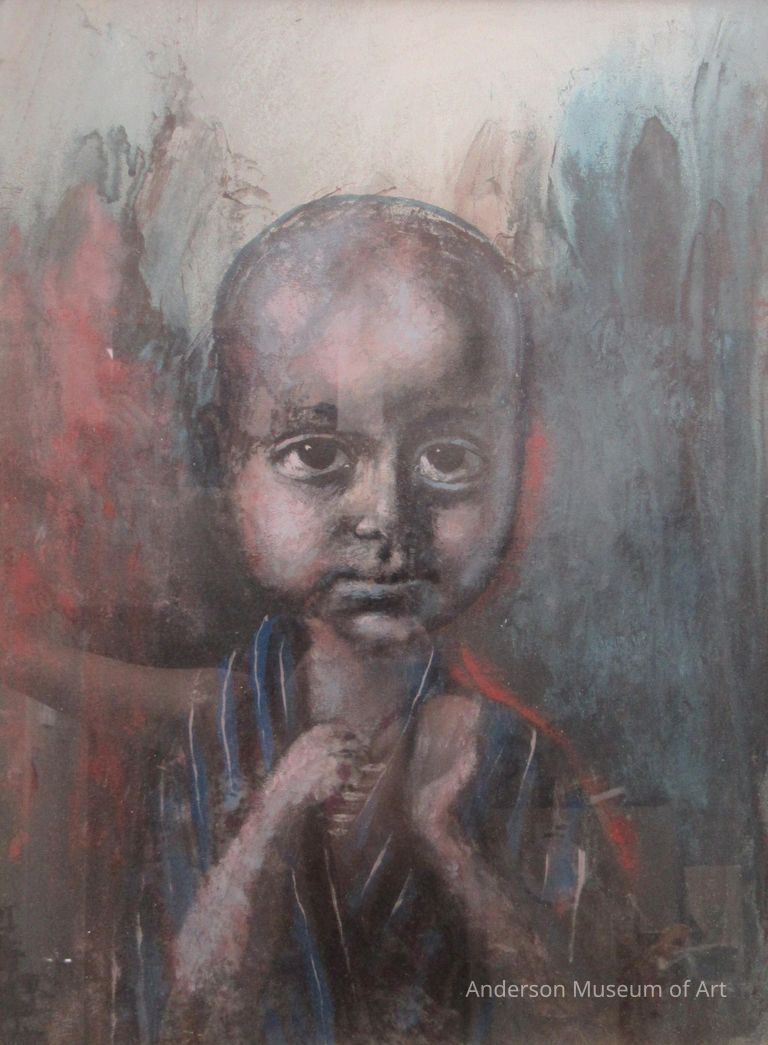          Untitled (Bust Portrait of a Young Boy with Large Eyes) picture number 1
   