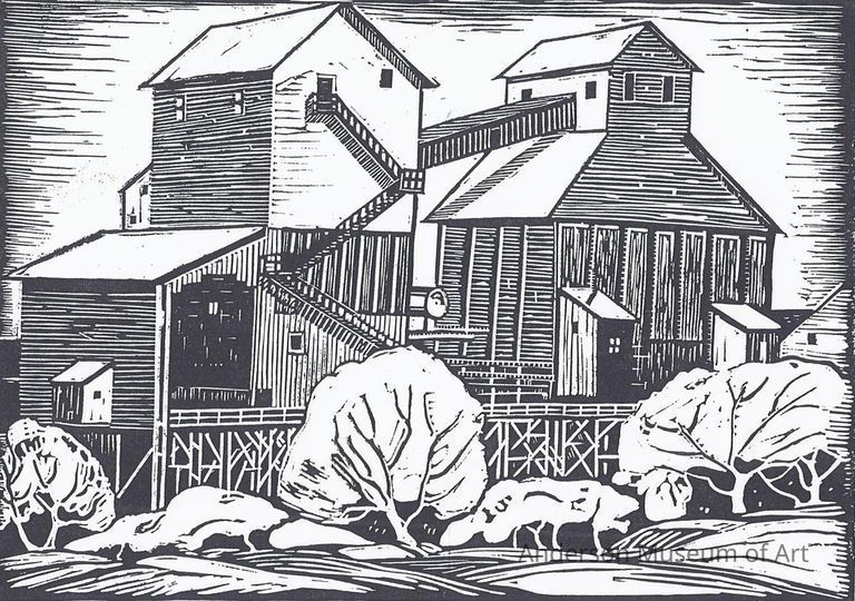          Untitled (Grain Elevator Near Noblesville?) picture number 1
   