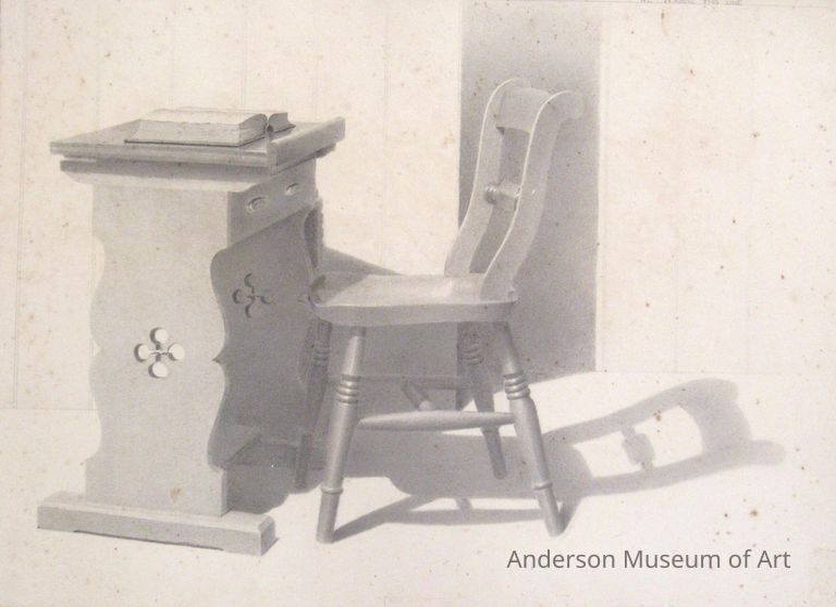          Untitled (Room Interior with Desk and Chair) picture number 1
   