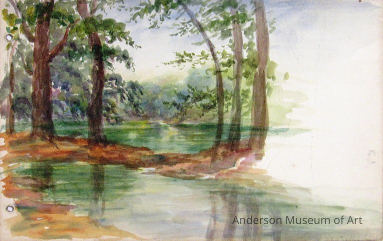          Untitled (Stream with Five Trees on Island) picture number 1
   