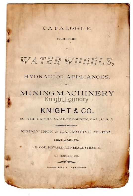 020. 1896 Knight & Co. catalog