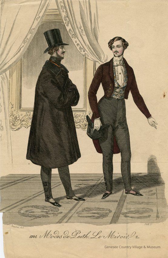 2 Men in Lobby, One in Large Coat - Image 2