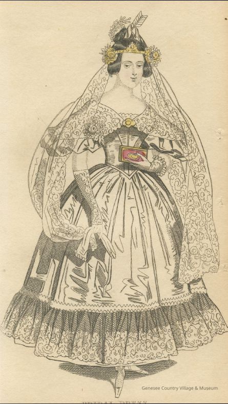 Bridal Dress, Mitts and Gloves