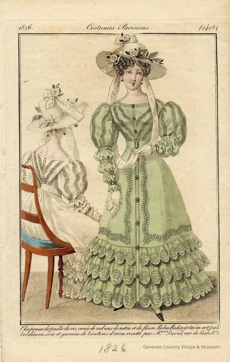 Costume Parisiens 1826