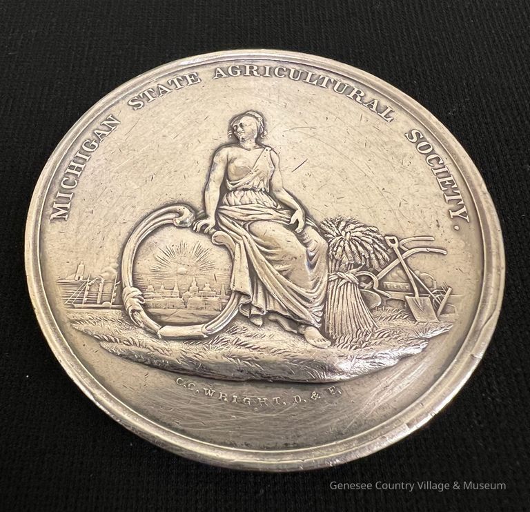 Michigan State Agricultural Society Medal - Image 3