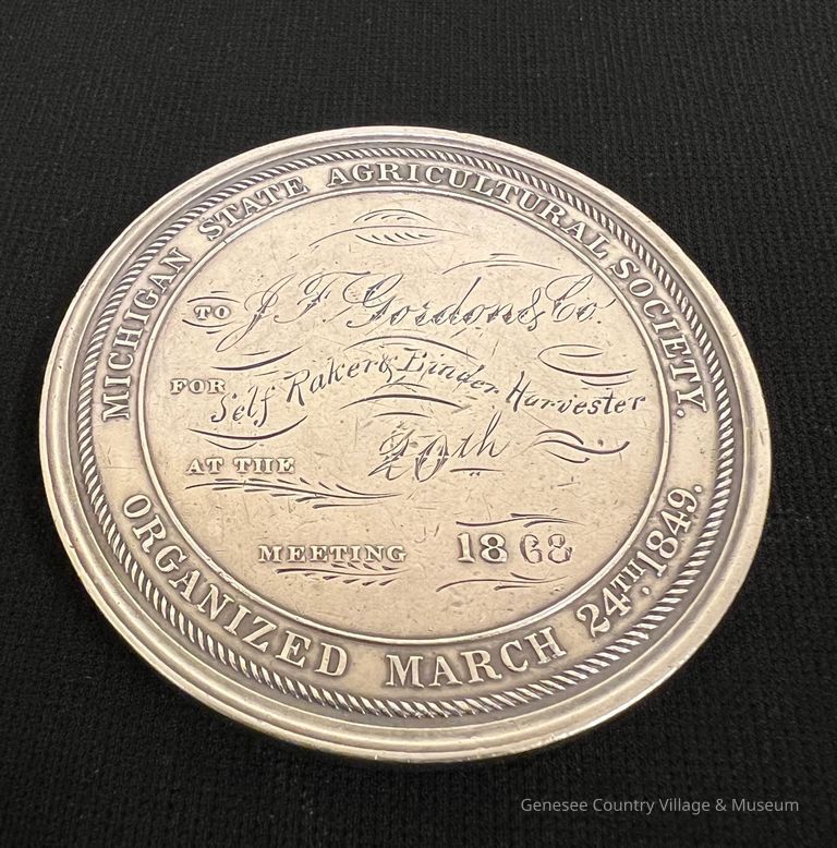 Michigan State Agricultural Society Medal - Image 4