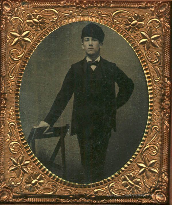 Boy with Sealskin Hat
