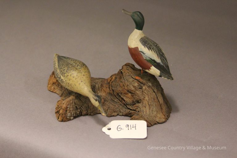 Minature Mallard carving
