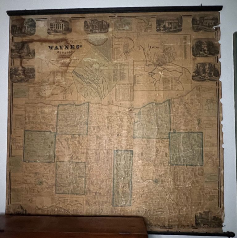 Map of Wayne County, 1858 - Image 3