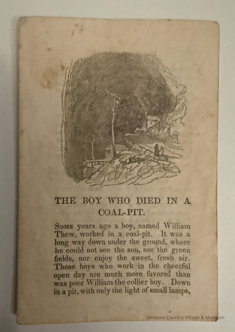 Boy Who Died in a Coal-Pit, The