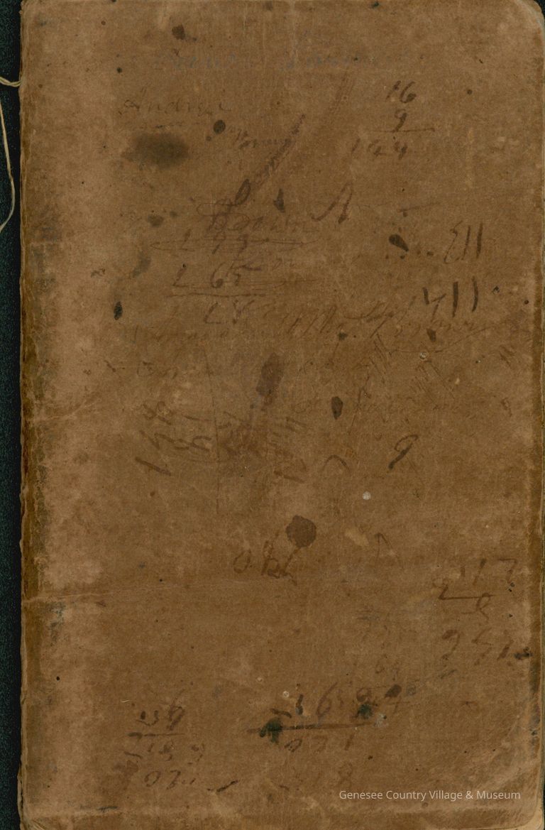 Shoemaker's Account Book Front
