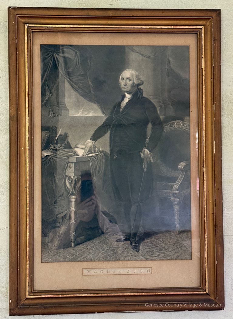 Engraving of George Washington