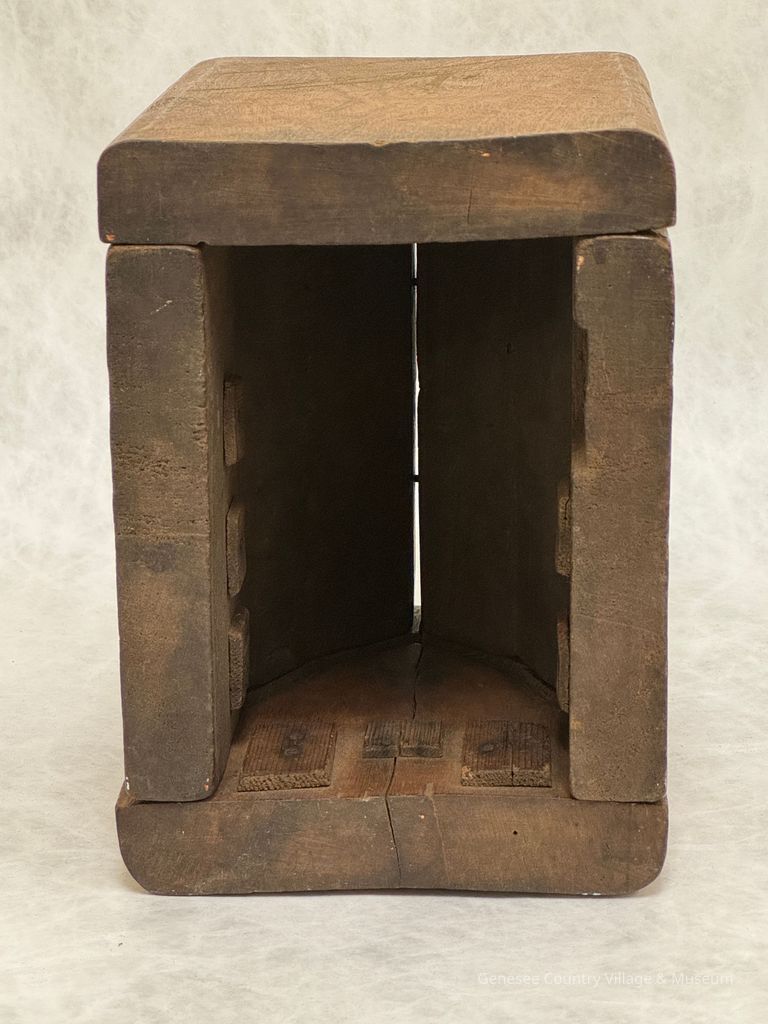 Maple Sugar Mold - Log Cabin