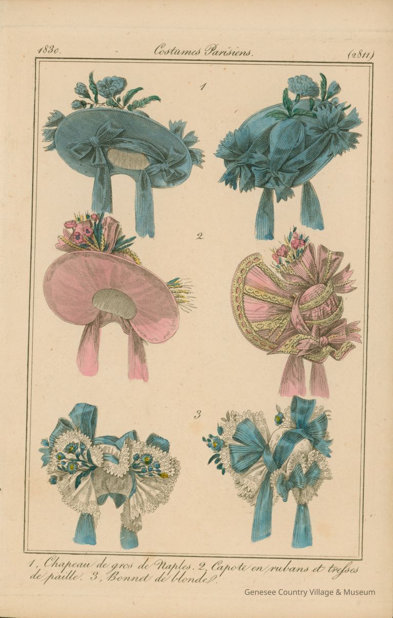 Costumes Parisiens 1830