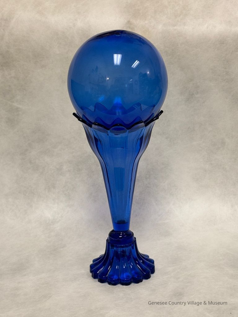 Vase and Witch Ball