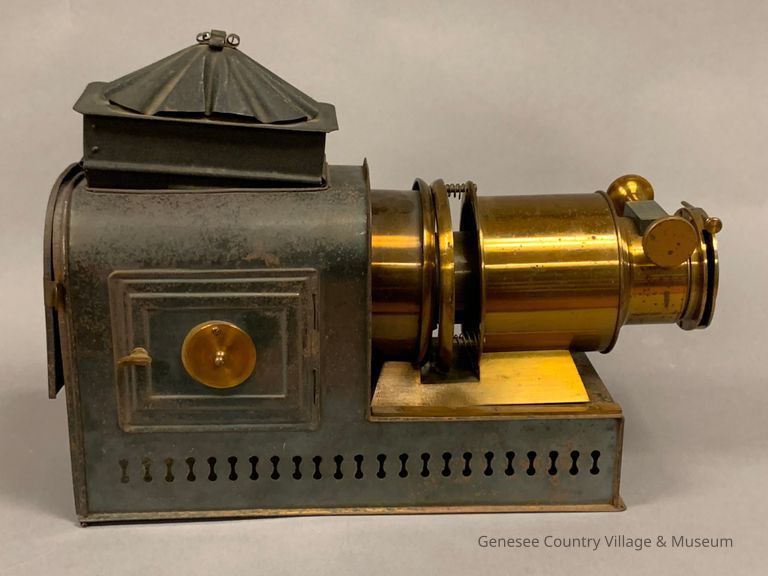 Projector, Lantern Slide