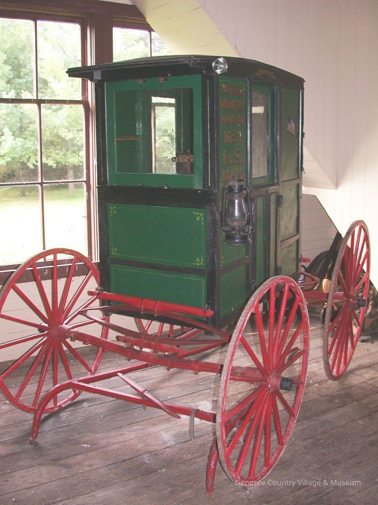 2004.107.1 Mail Wagon, Front