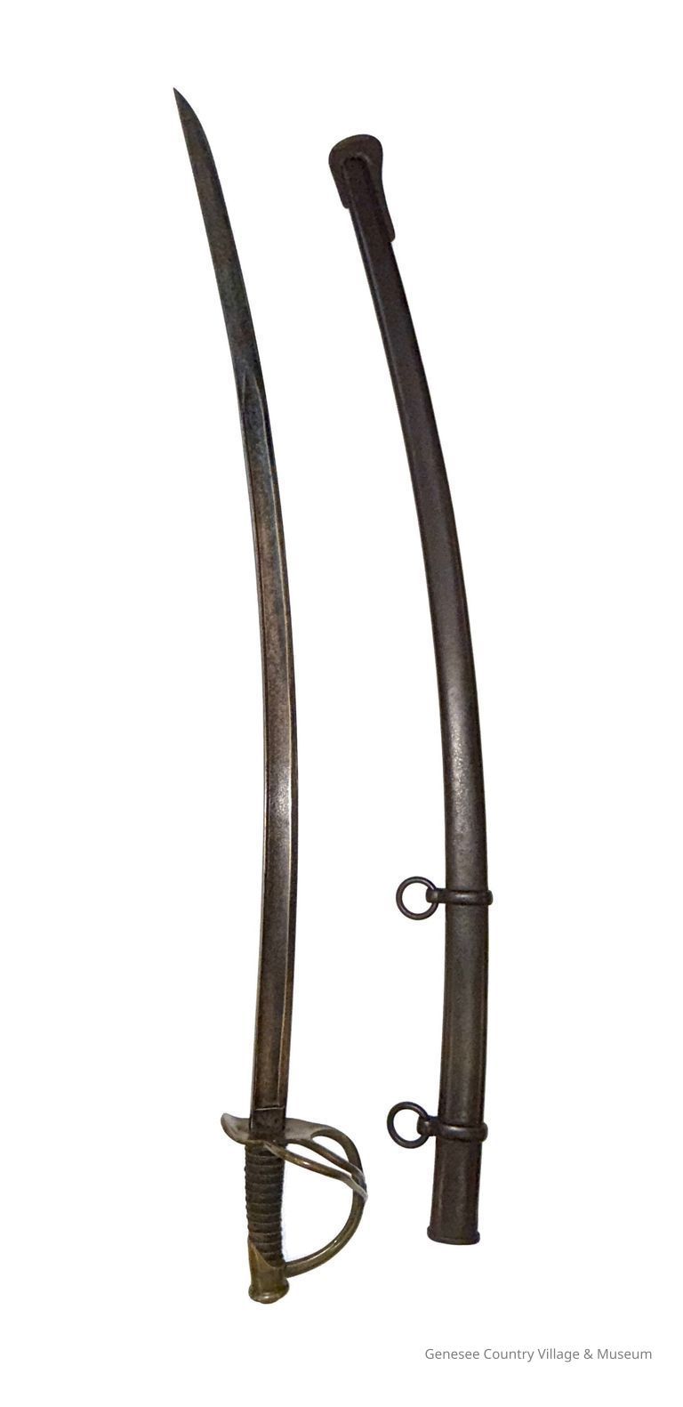 Civil War Calvary Sword and Scabbard - Image 2