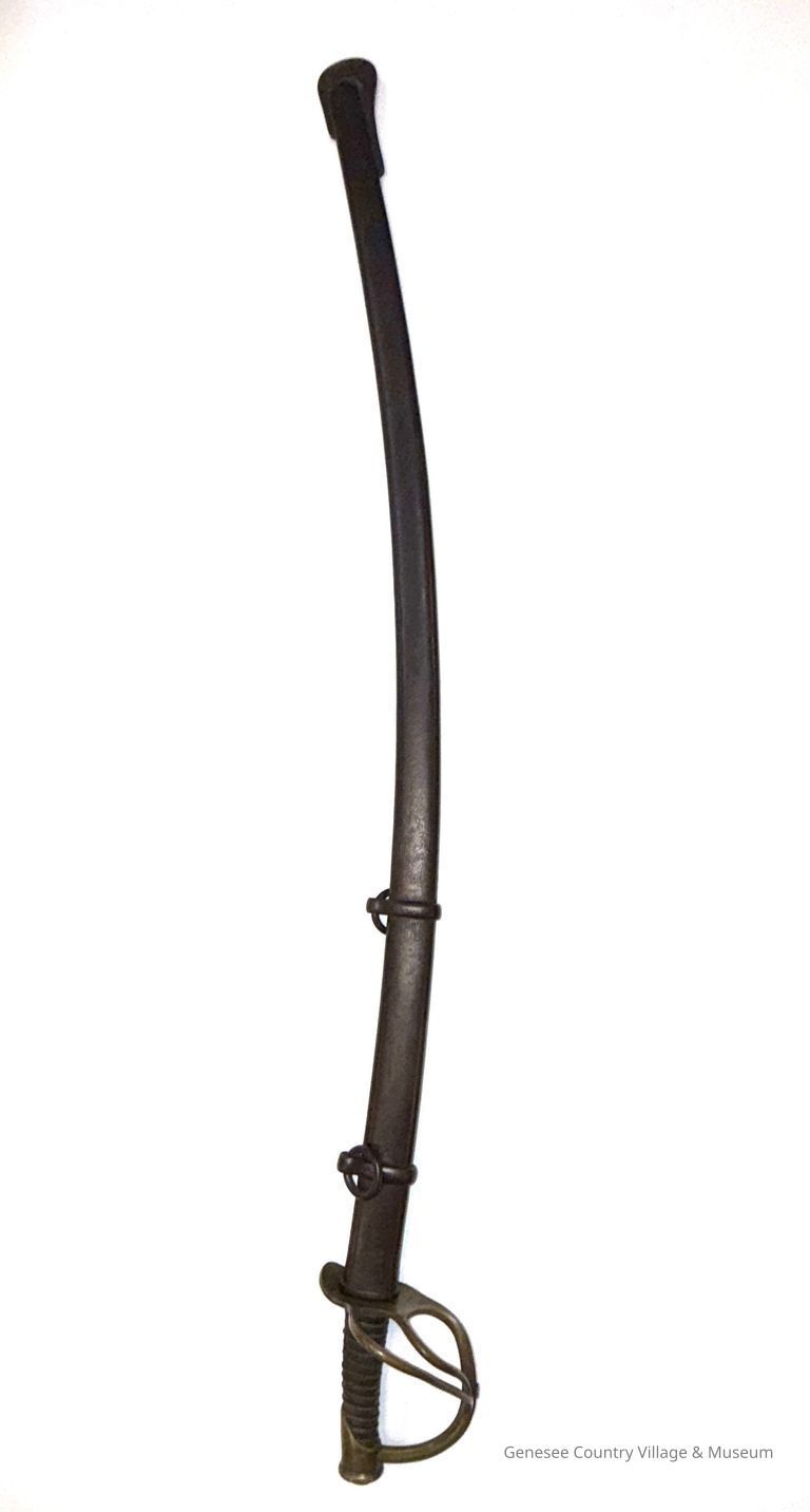 Civil War Calvary Sword and Scabbard - Image 3