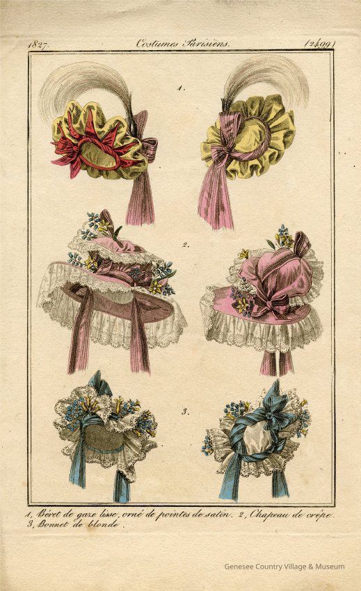 3 Hats, 1 with High Arching Plume - Image 2