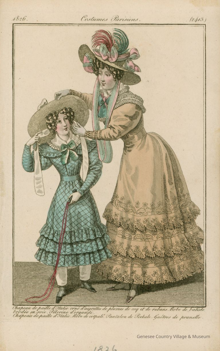 Costumes Parisiens 1826