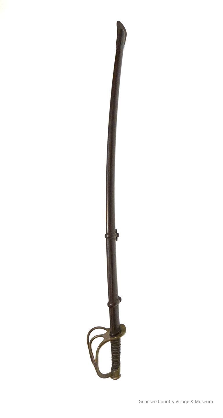 Civil War Calvary Sword and Scabbard - Image 4