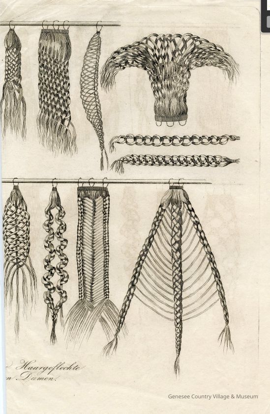 2 Rows of Examples of Braidd Hair Switches - Image 2