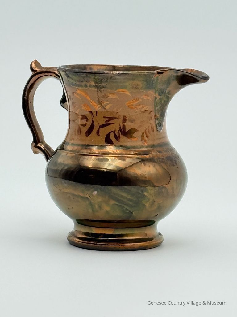 Copper Luster Pitcher