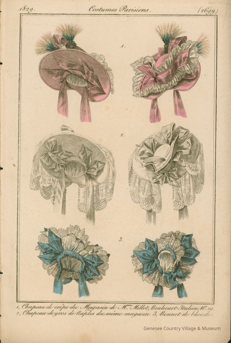 Costumes Parisiens 1829