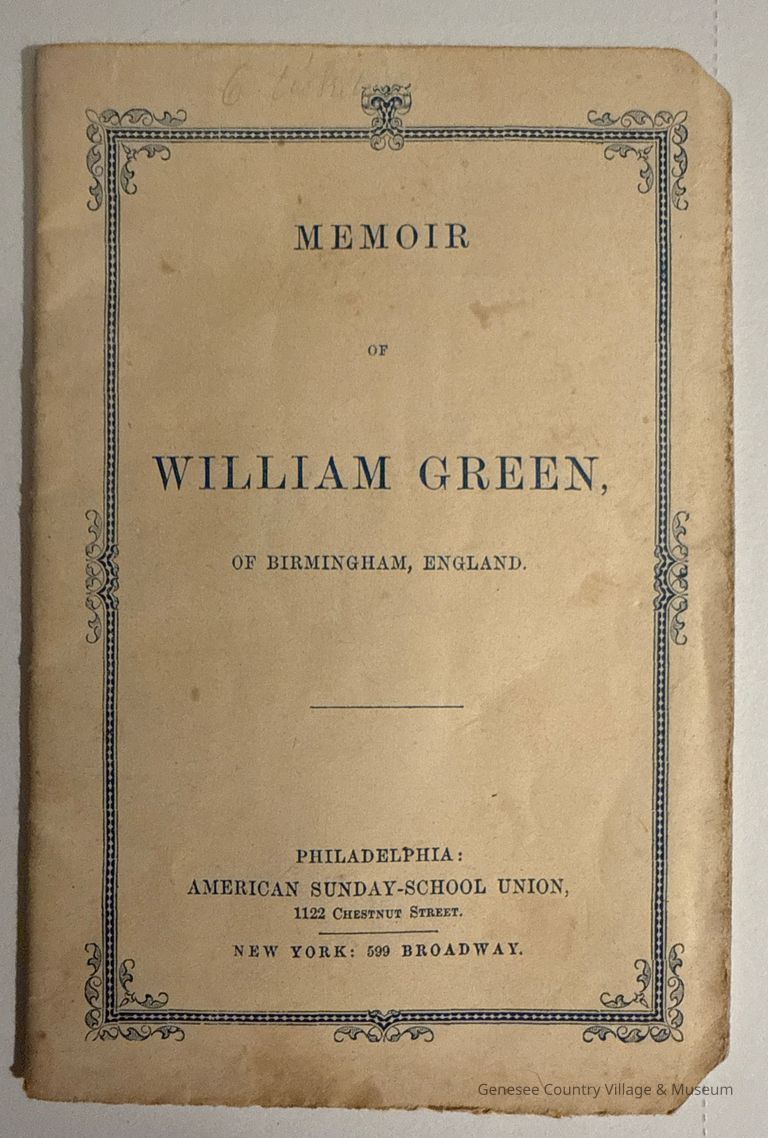 Memoir of William Green