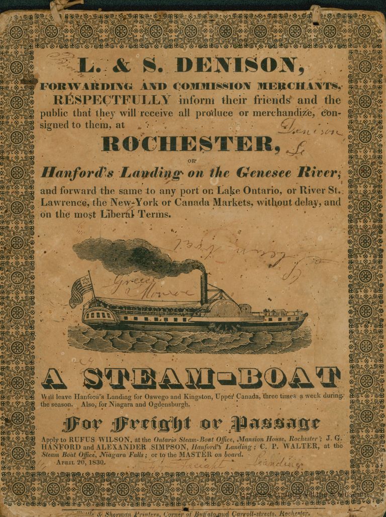 Steamship Schedule
