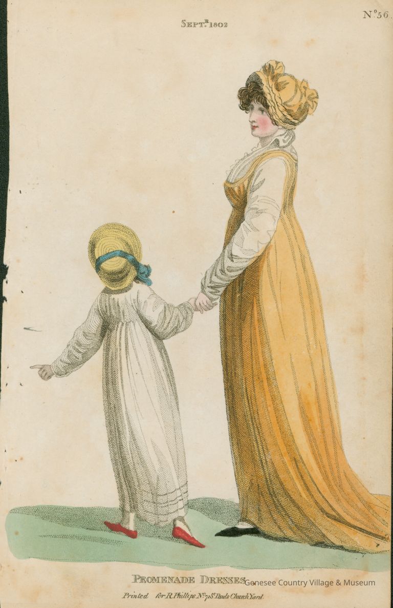 Promenade Dress September 1802