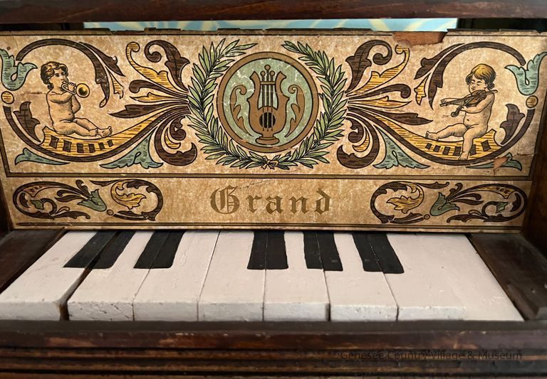 Detail pf keys and plaque
