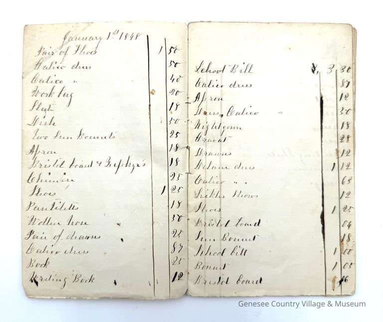 Lady's Account Books