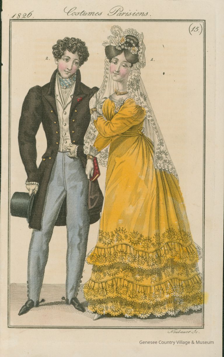Costumes Parisiens 1826