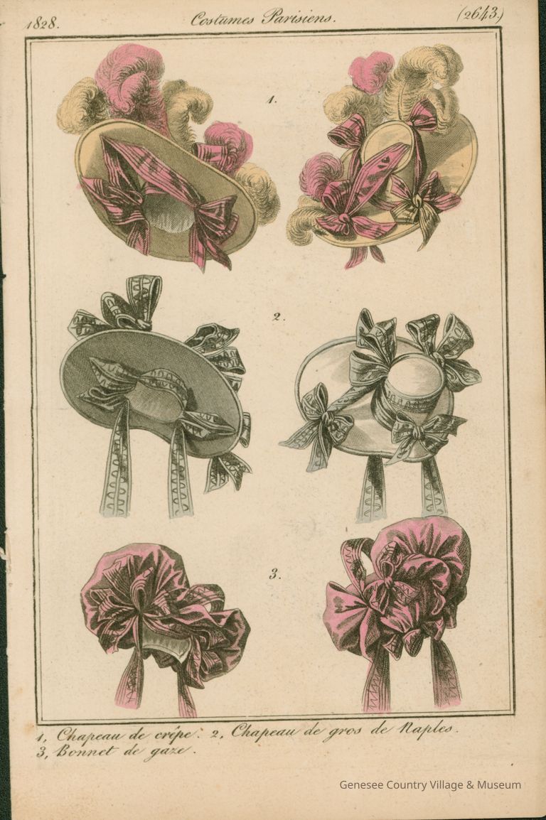 Costumes Parisiens 1828