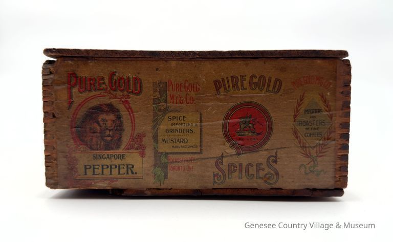 Pure Gold Spice Box