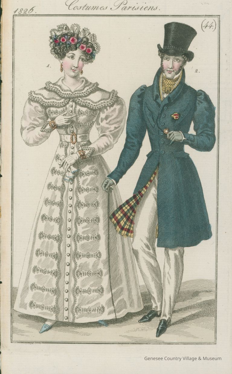 Costumes Parisiens 1826