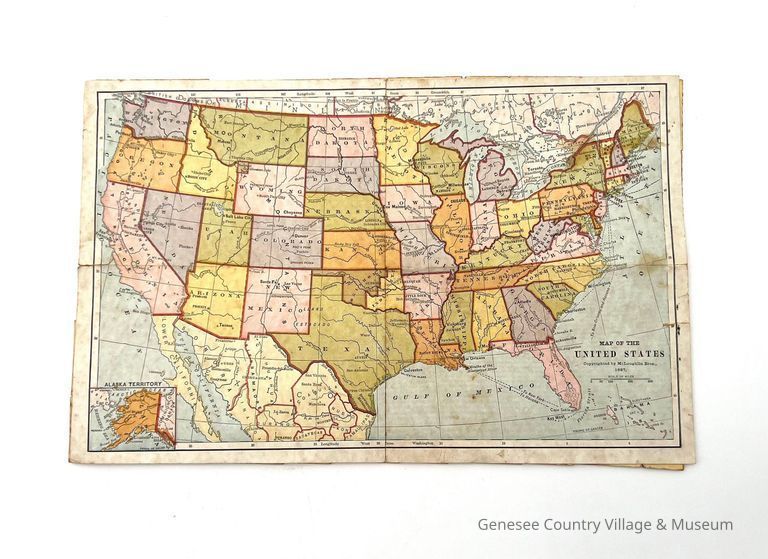 Puzzle of the United States, 1887 - Image 3
