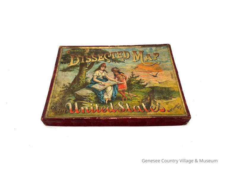 Puzzle of the United States, 1887 - Image 5