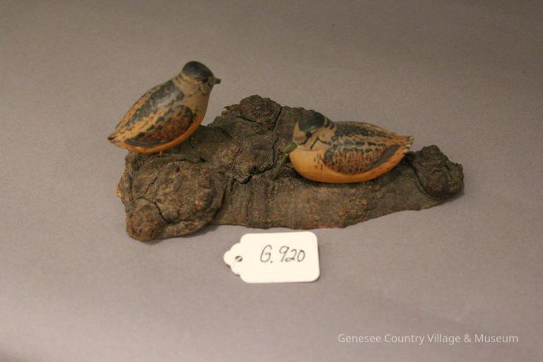 Miniature Woodcock carving - Image 2