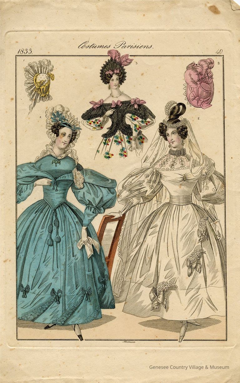 Blue Dress, Bride, 2 Hats and a Torso