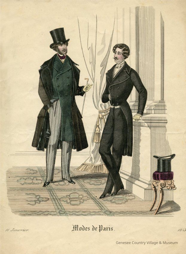 2 Men in Lobby, Green Coat - Image 2