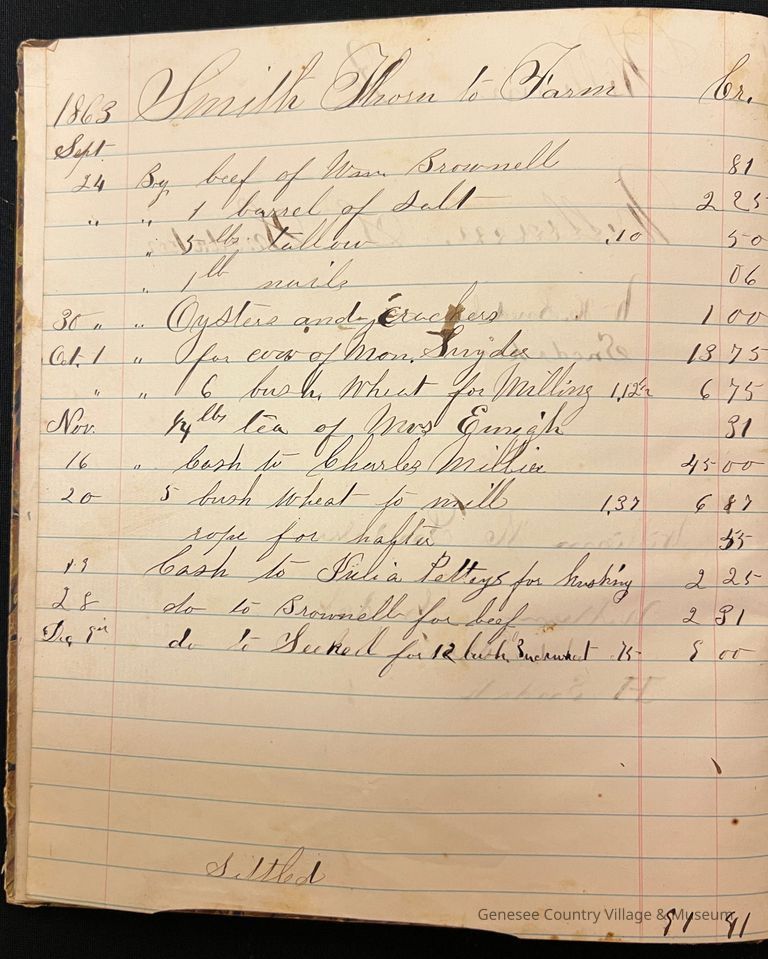 Account Book of William H. Snedaker - Image 5