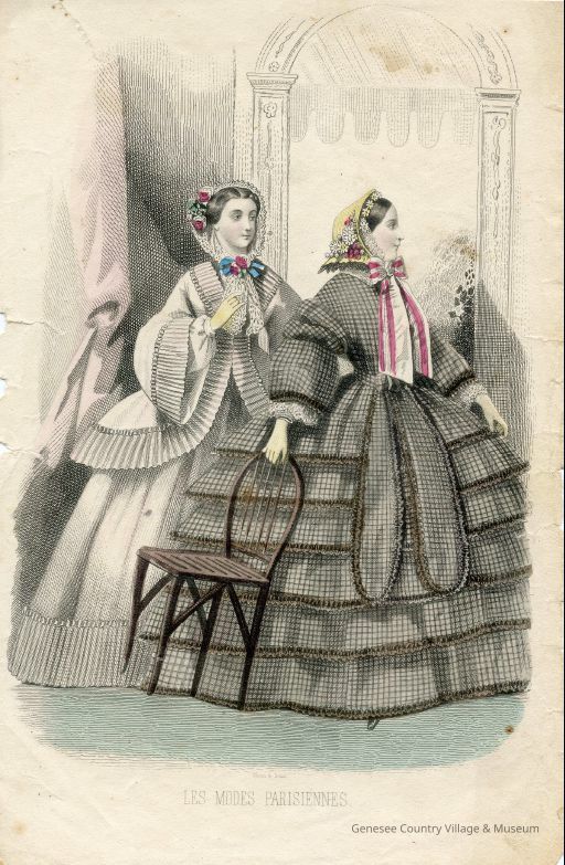 2 Ladies by Huge Mirror